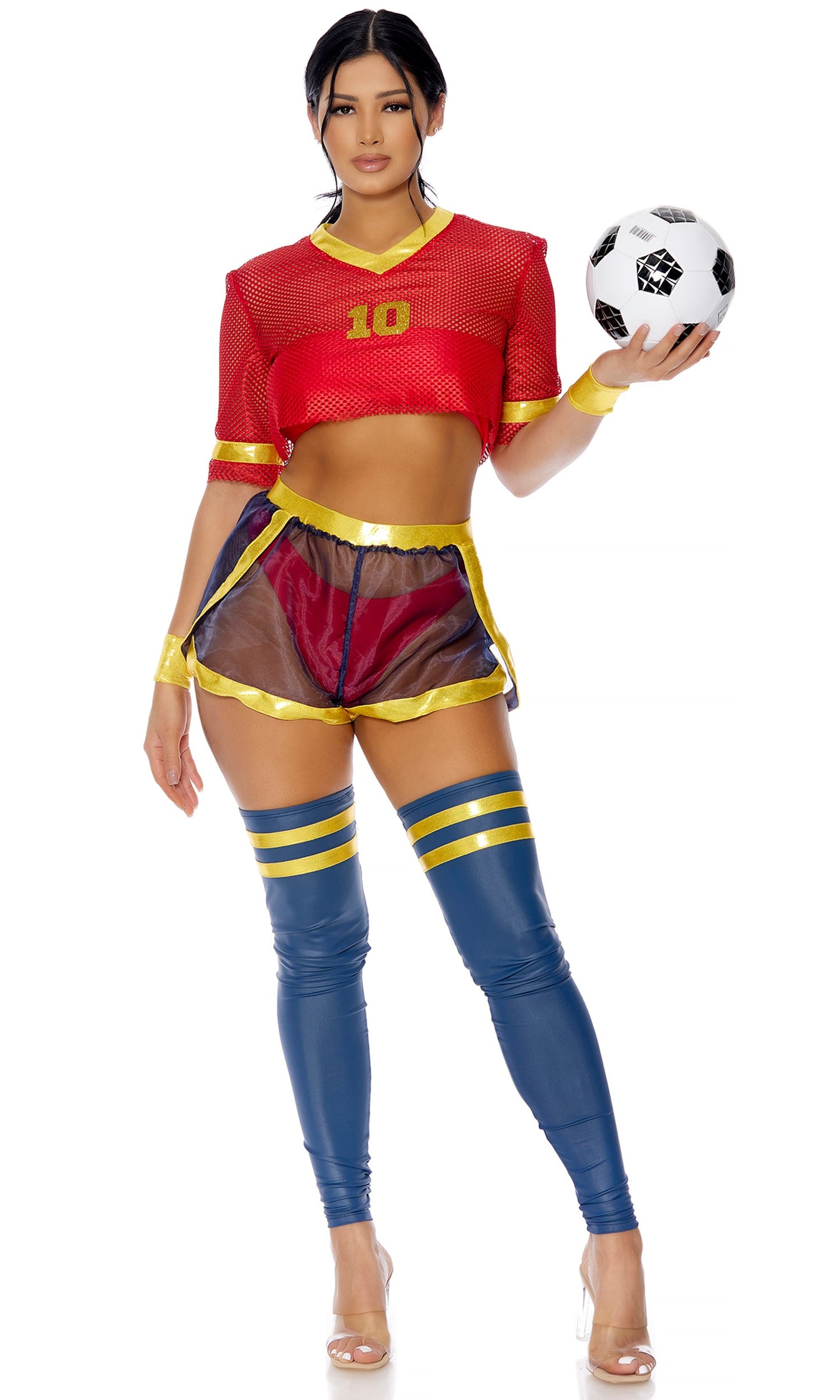 Goals Sexy Soccer Player Costume