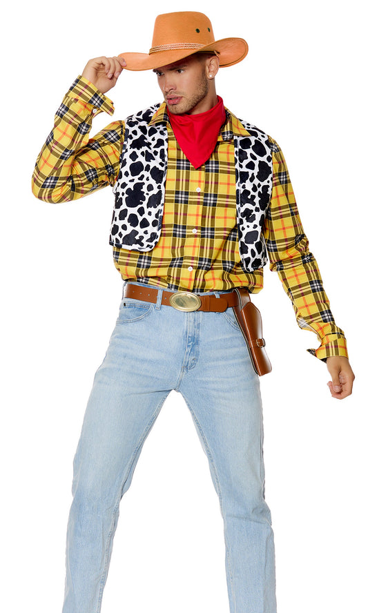 Playtime Deputy Men's Movie Character Costume