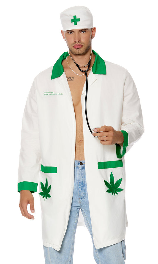 Dr. Bud Stoner Men's Doctor Costume