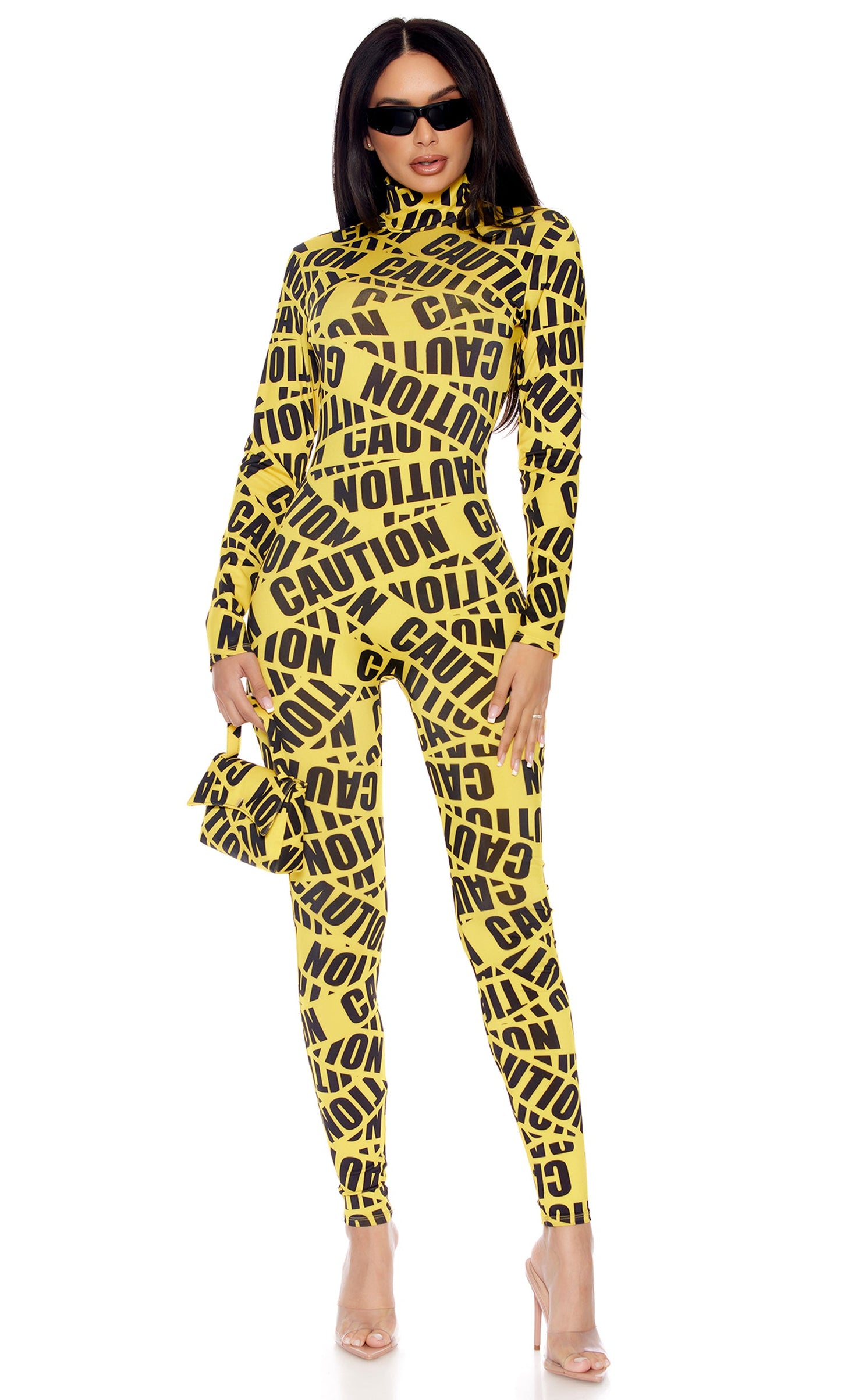 Caution Sexy Caution Tape Costume