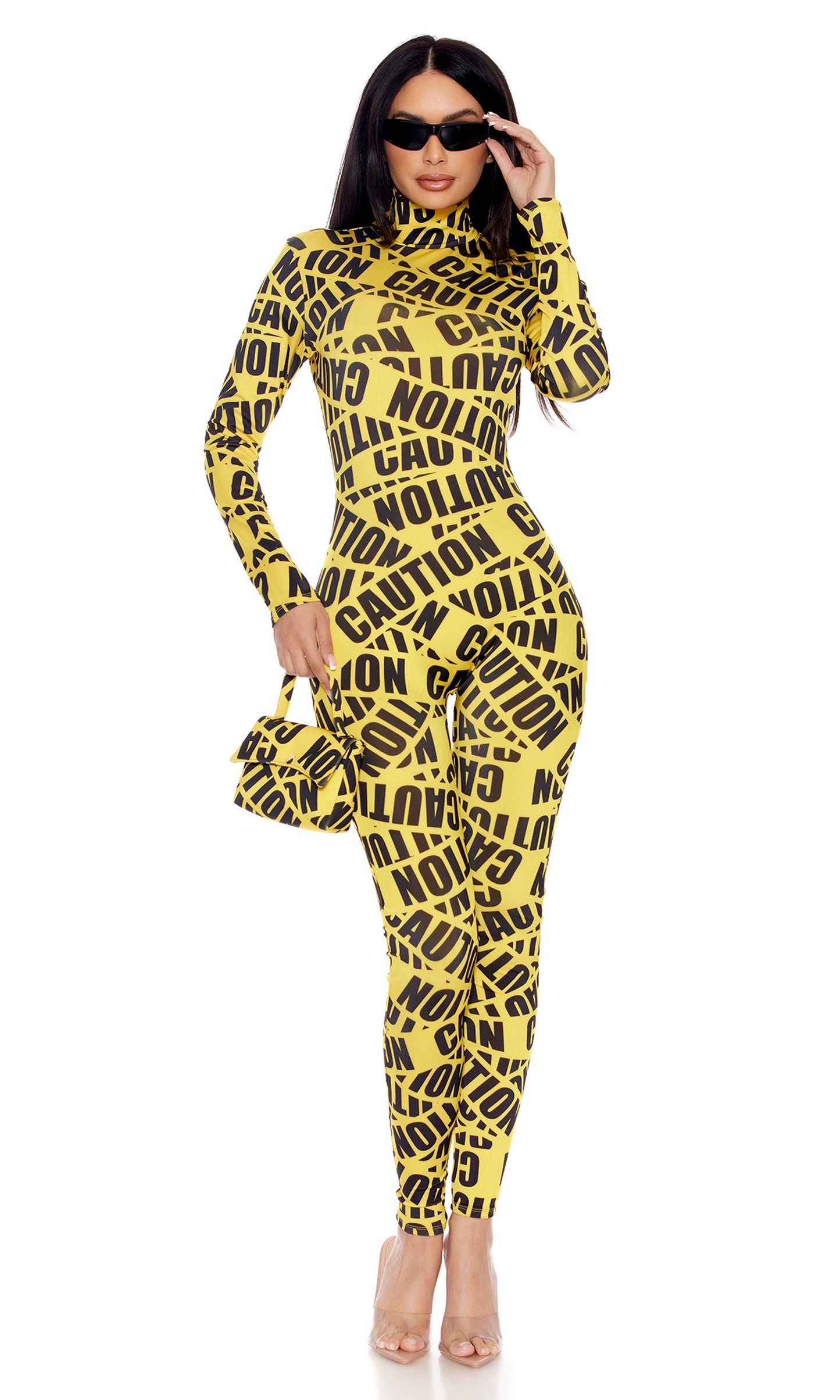 Caution Sexy Caution Tape Costume