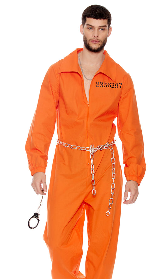 Lock it Down Men's Inmate Costumes