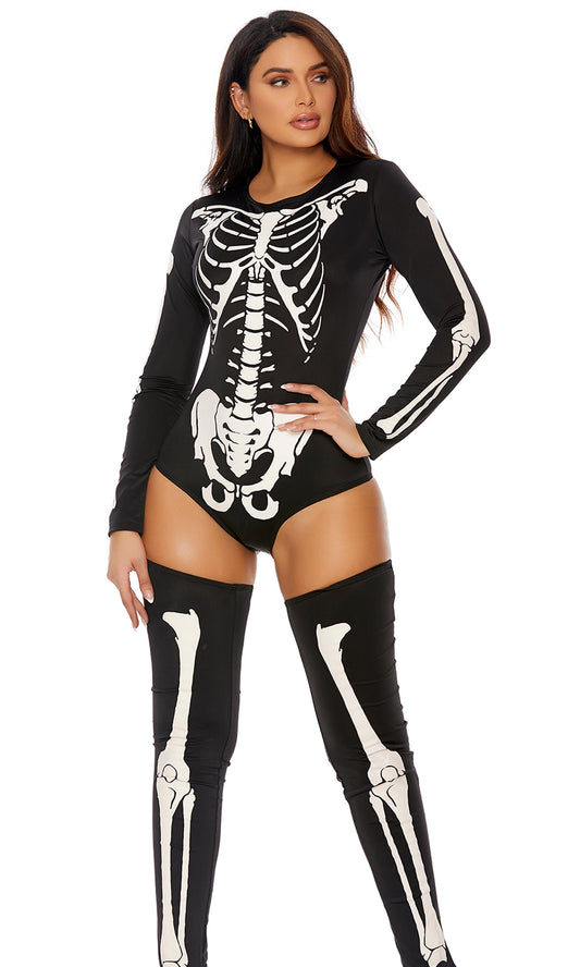 Bad To The Bone Skeleton Costume