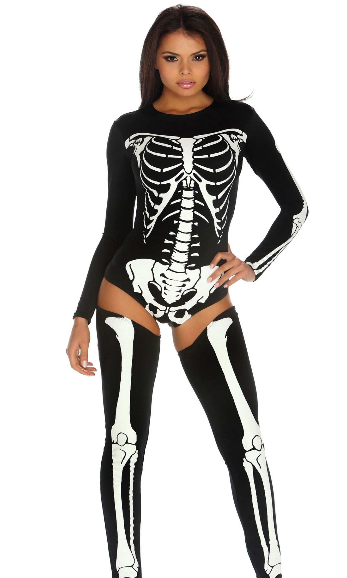 Bad To The Bone Sexy Skeleton Costume