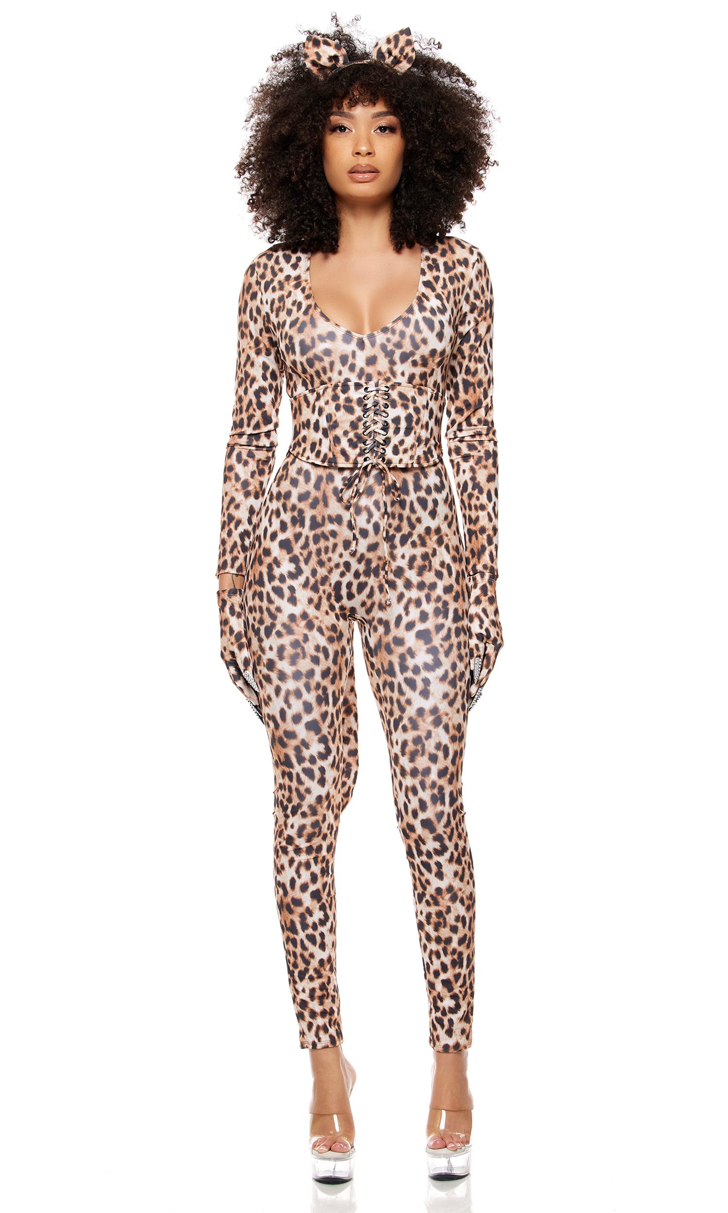 Pounce and Purr Leopard Costume