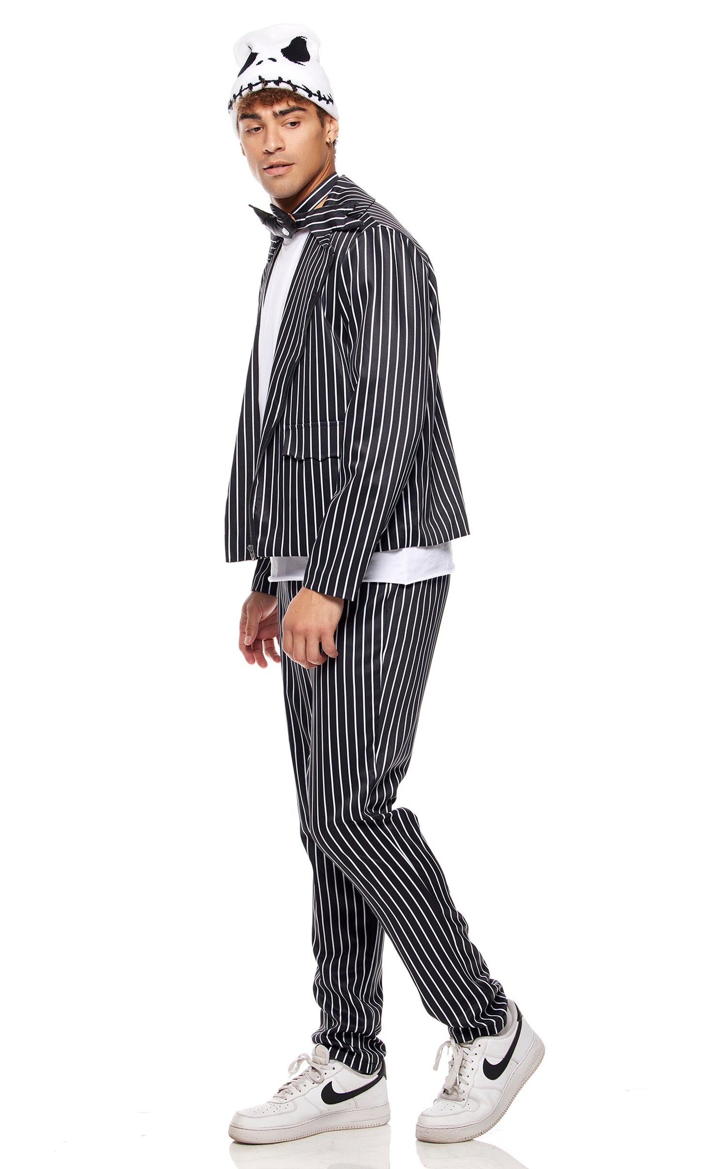 Spooky Pumpkin King Men's Movie Character Halloween Costume 4-Piece Set