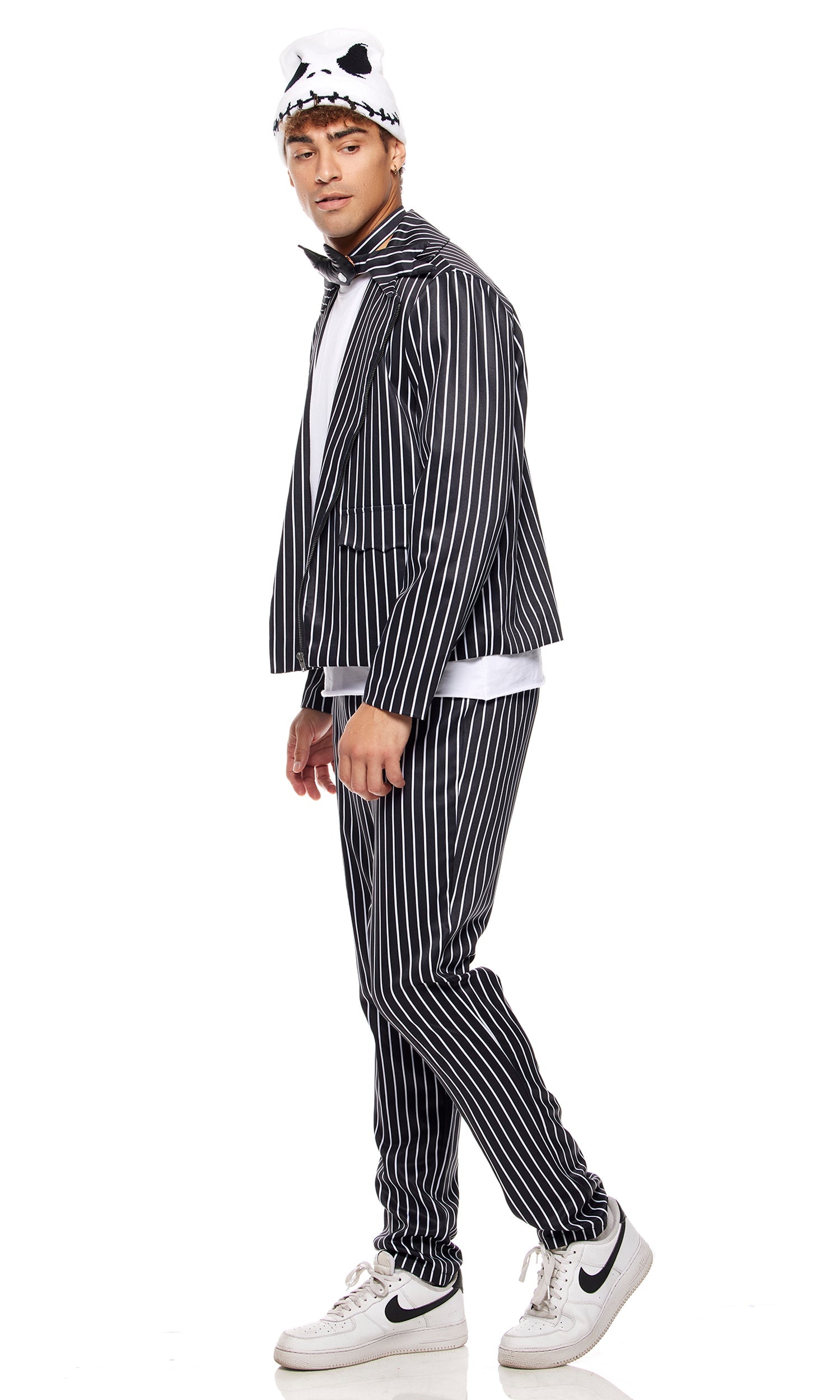 Spooky Pumpkin King Men's Movie Character Halloween Costume 4-Piece Set