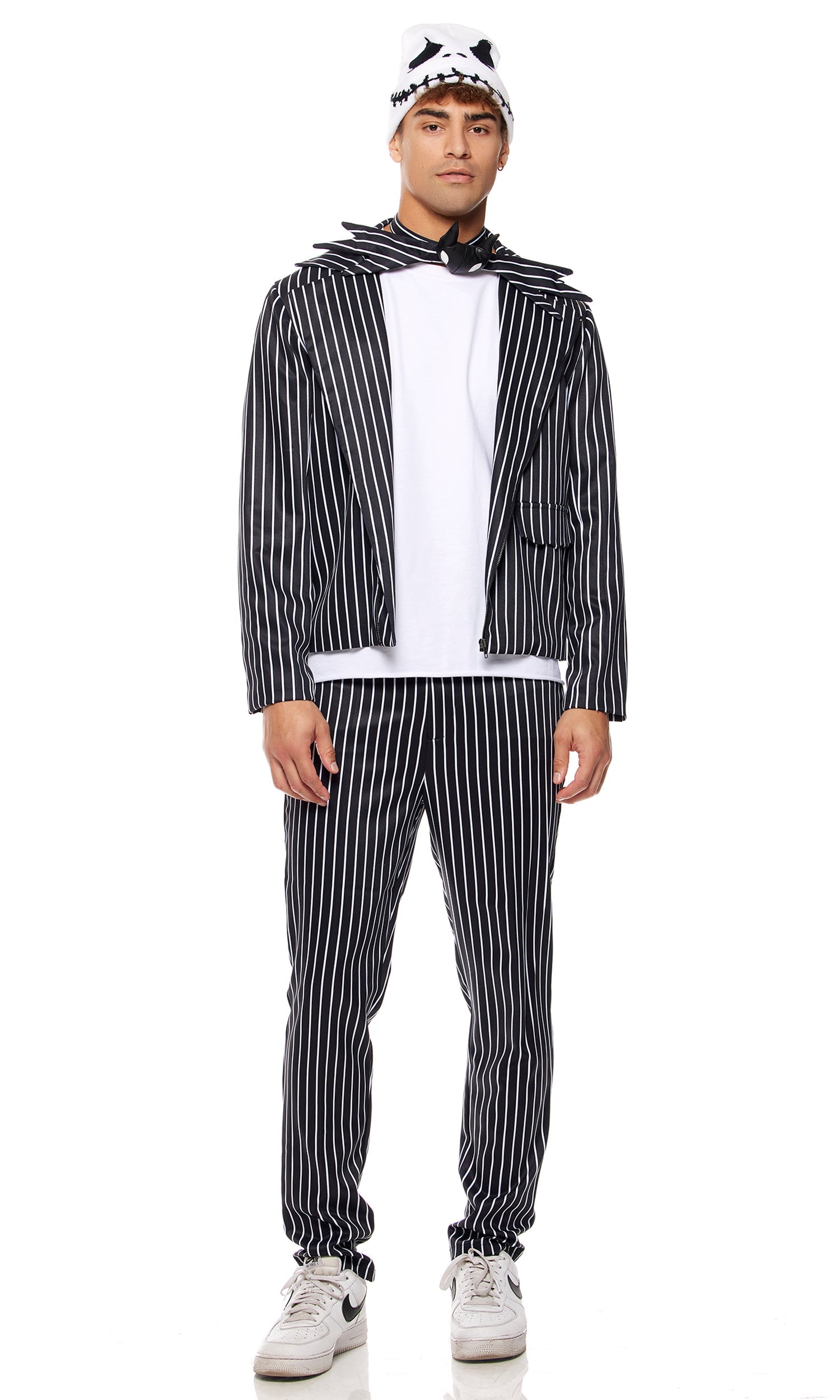 Spooky Pumpkin King Men's Movie Character Halloween Costume 4-Piece Set