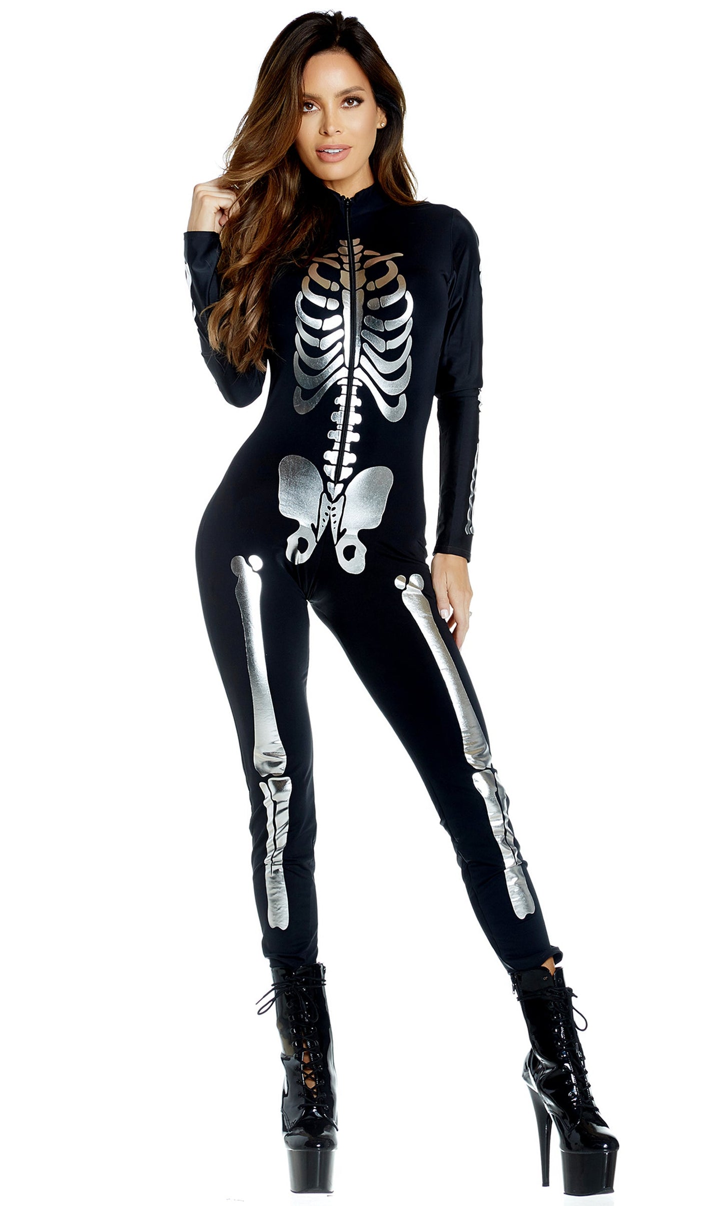 Open Up A Little Sexy Skeleton Costume