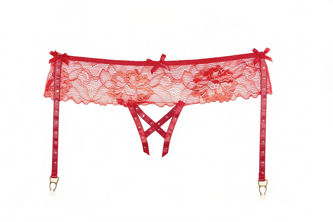 Allure Lingerie - Mira panty with garters