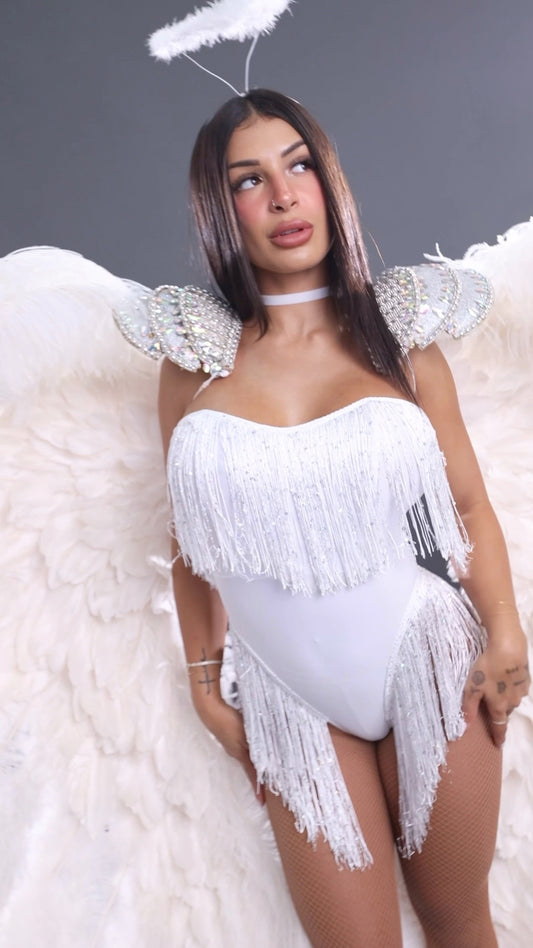 Exclusive Runway Angel Romper by Playthings