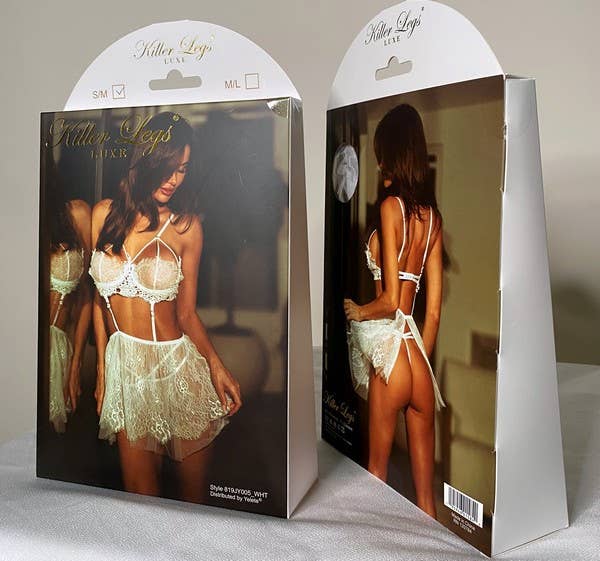 Yelete - Dominant Desire Two-Piece Bodystocking Set