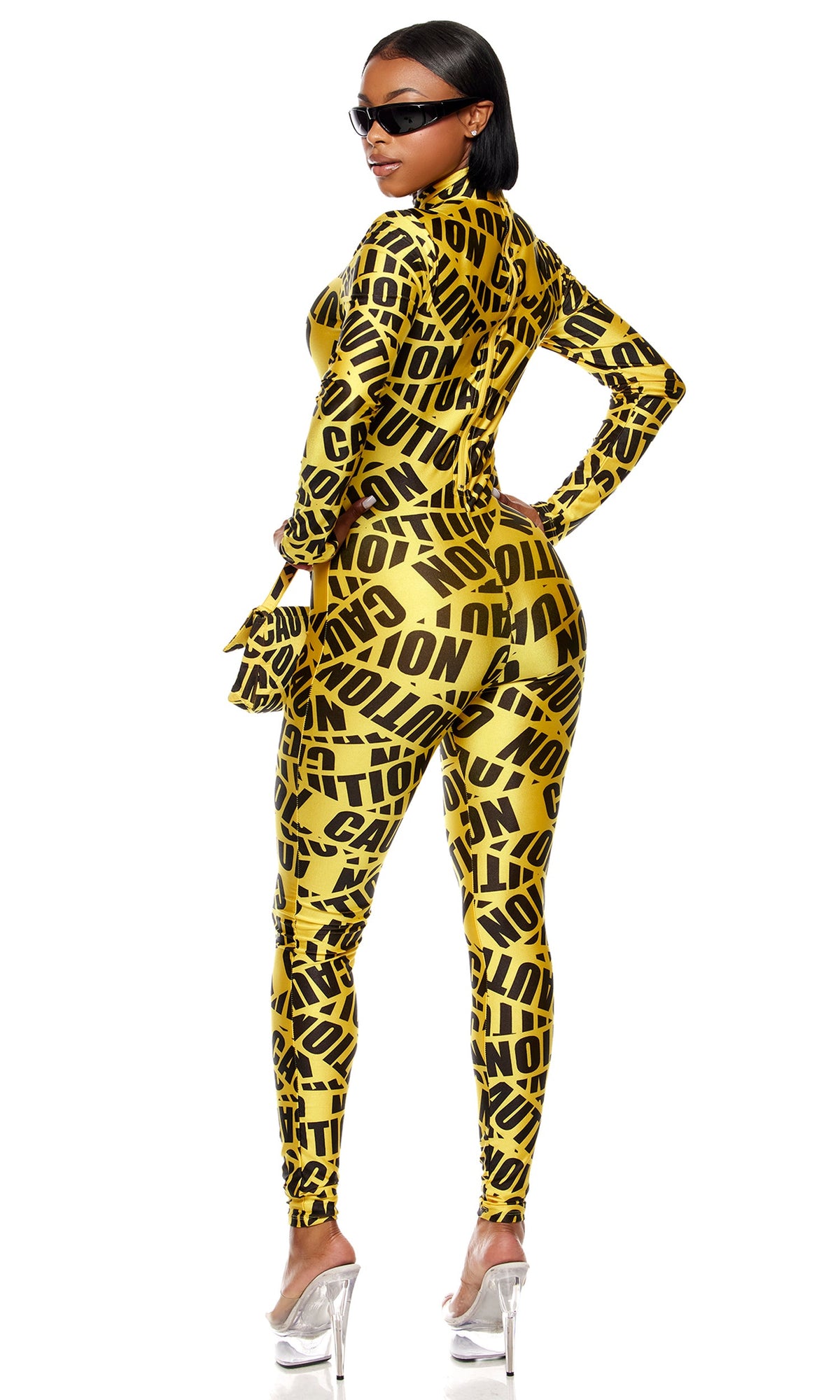 Caution Sexy Caution Tape Costume