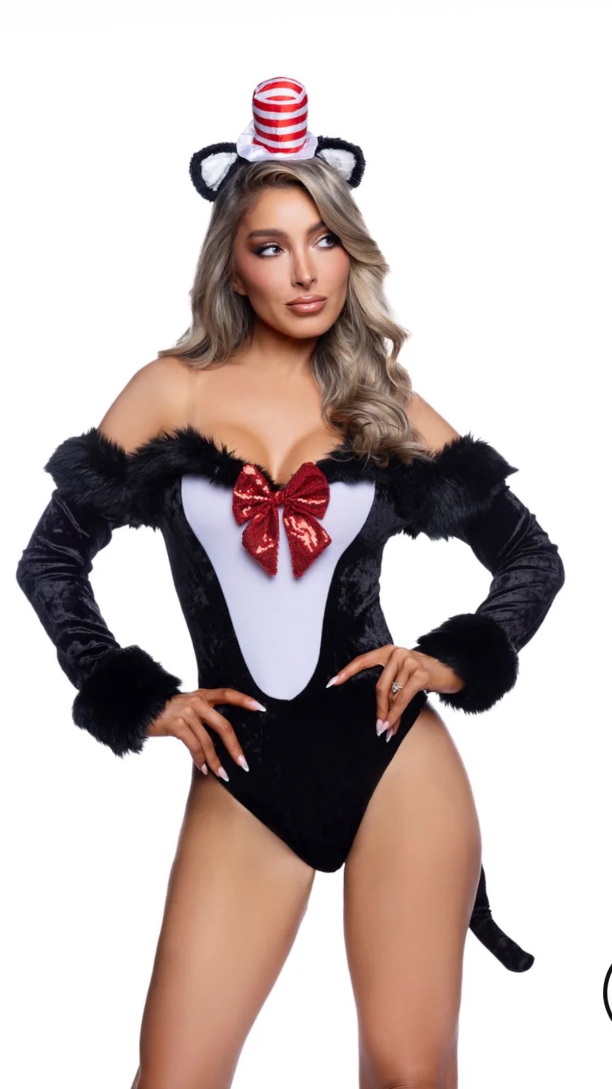 Hat Cat Babe Costume