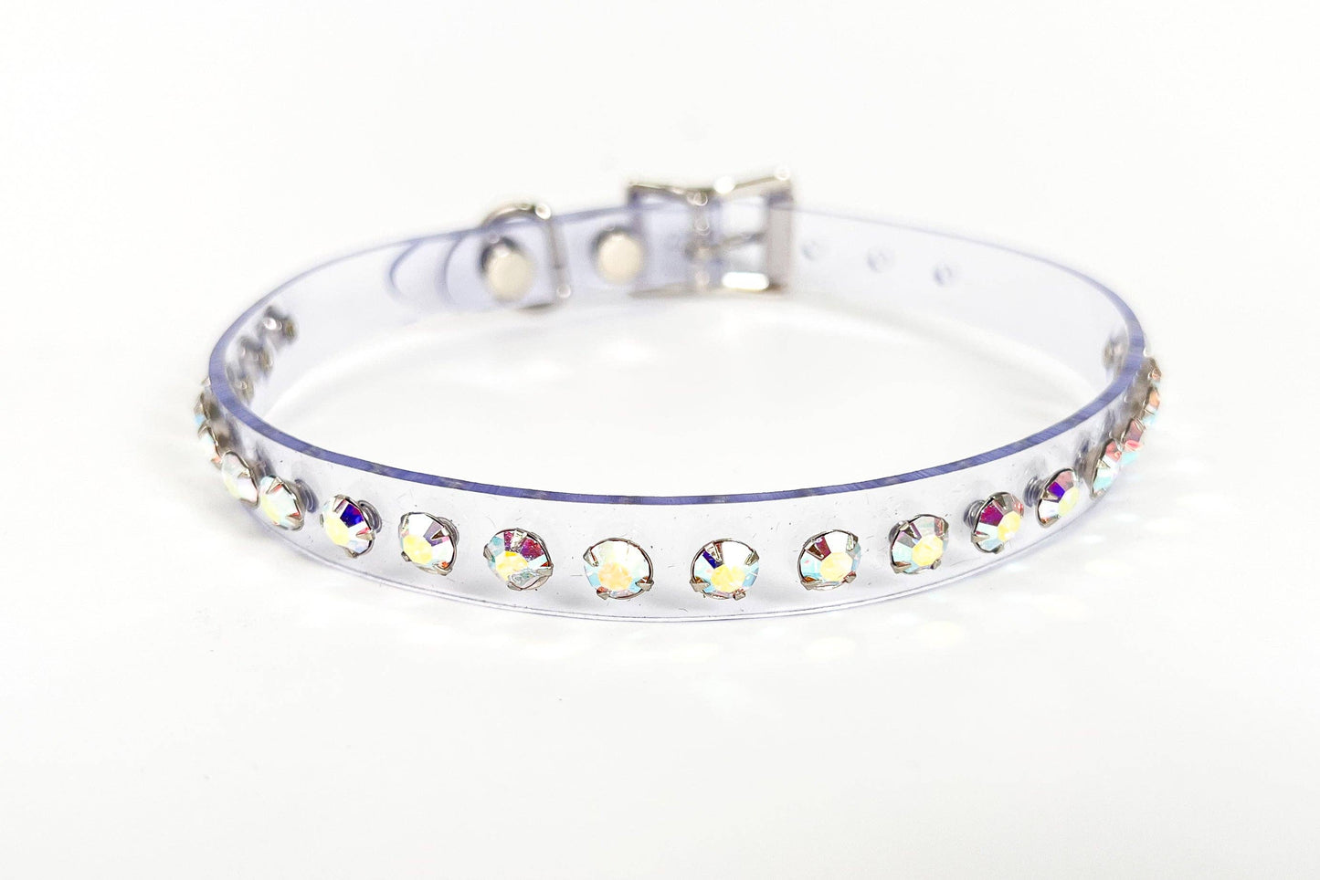 RHINESTONE CLEAR  CHOKER