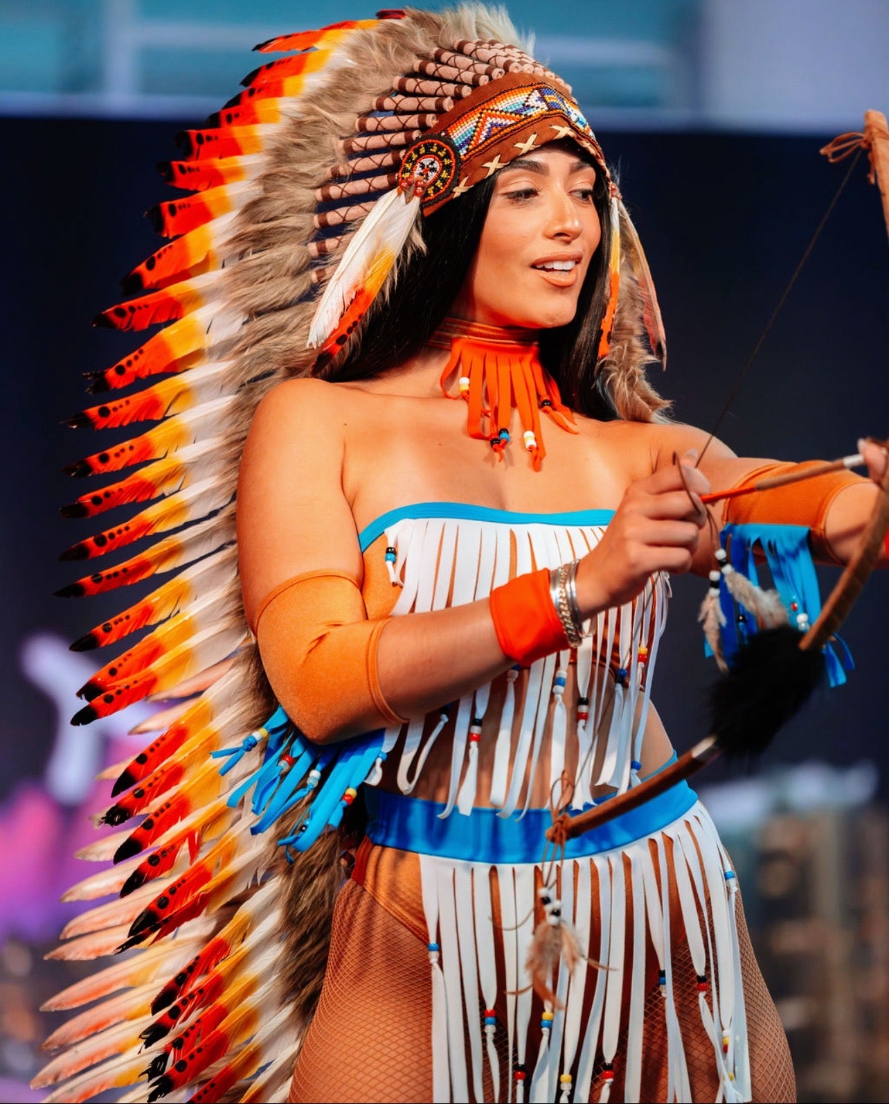 Exclusive Full Moon Native Costume