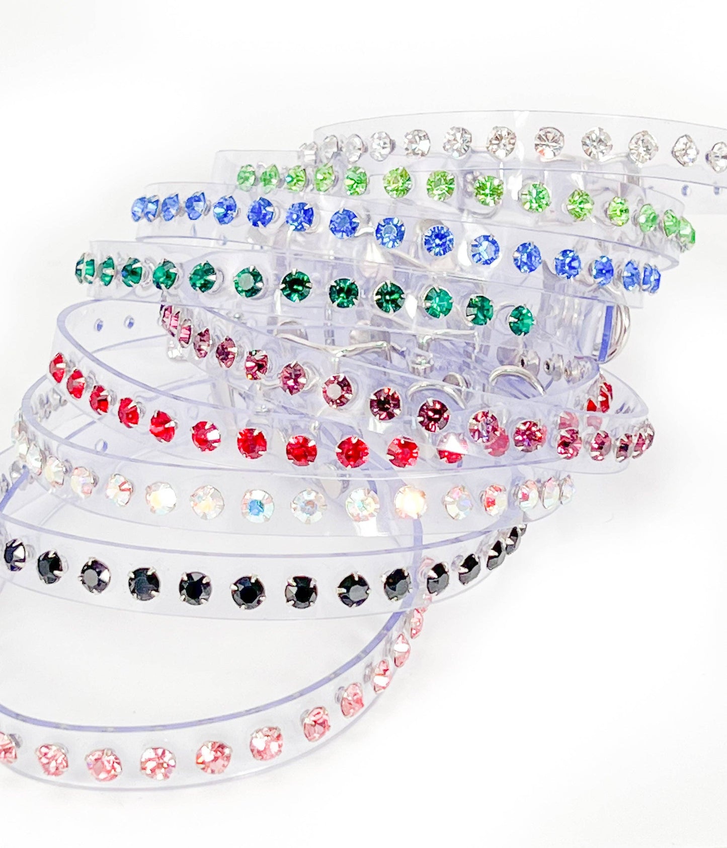 RHINESTONE CLEAR  CHOKER