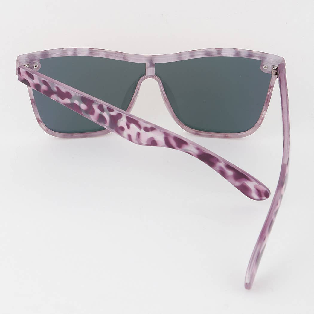 3AM BY H&D ACCESSORIES - Bright Polycarbonate Shield Sunglasses