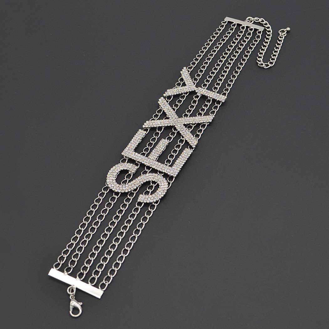 3AM BY H&D ACCESSORIES - Chain Linked Sexy Choker Necklace