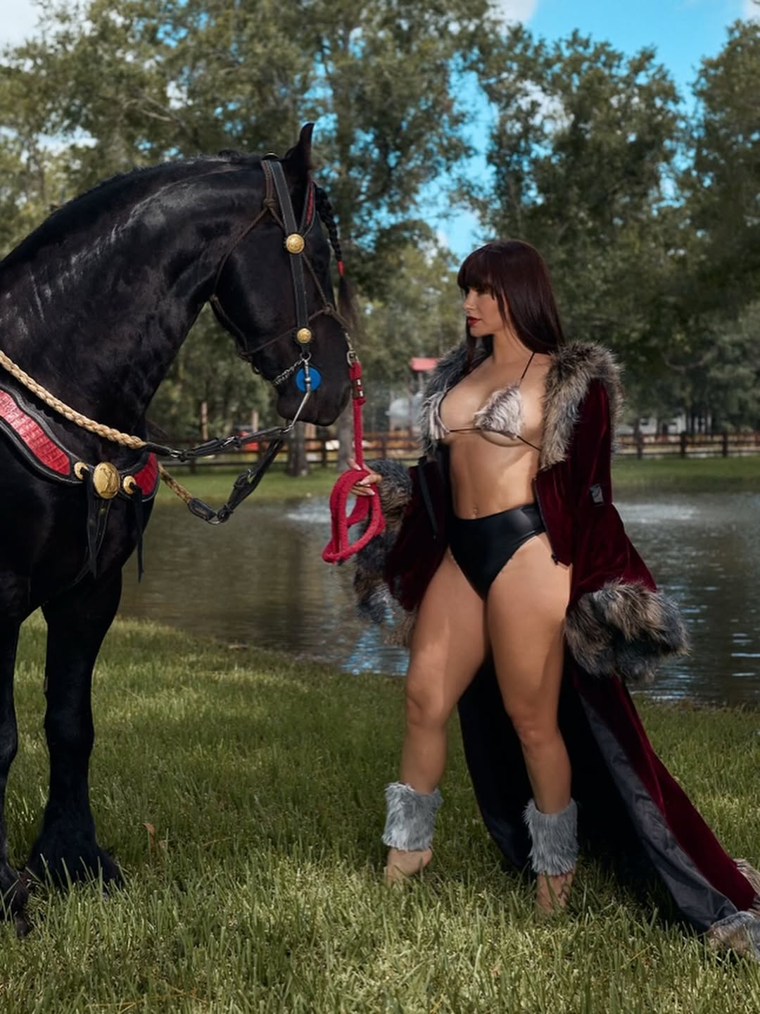 Styled Sexy Horse Rider 3pc Costume