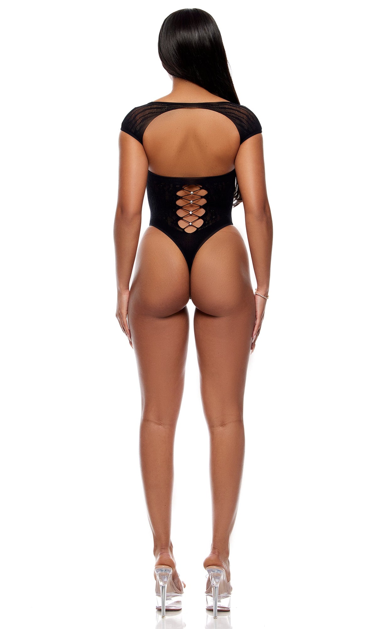 Cross Your Mind Teddy Bodystocking