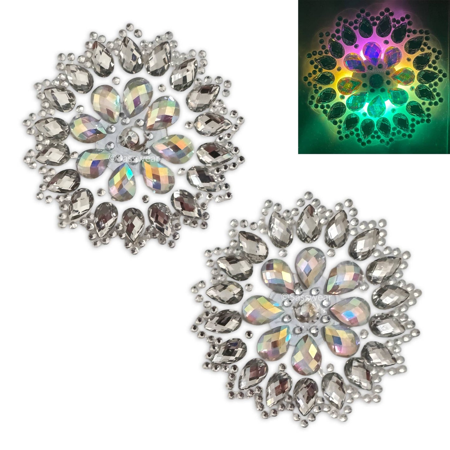 Lit Nips Light-Up Pasties- Sunbeam
