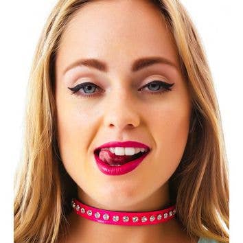 Funk Plus - CK247 PATENT NEON CRYSTAL RHINESTONE