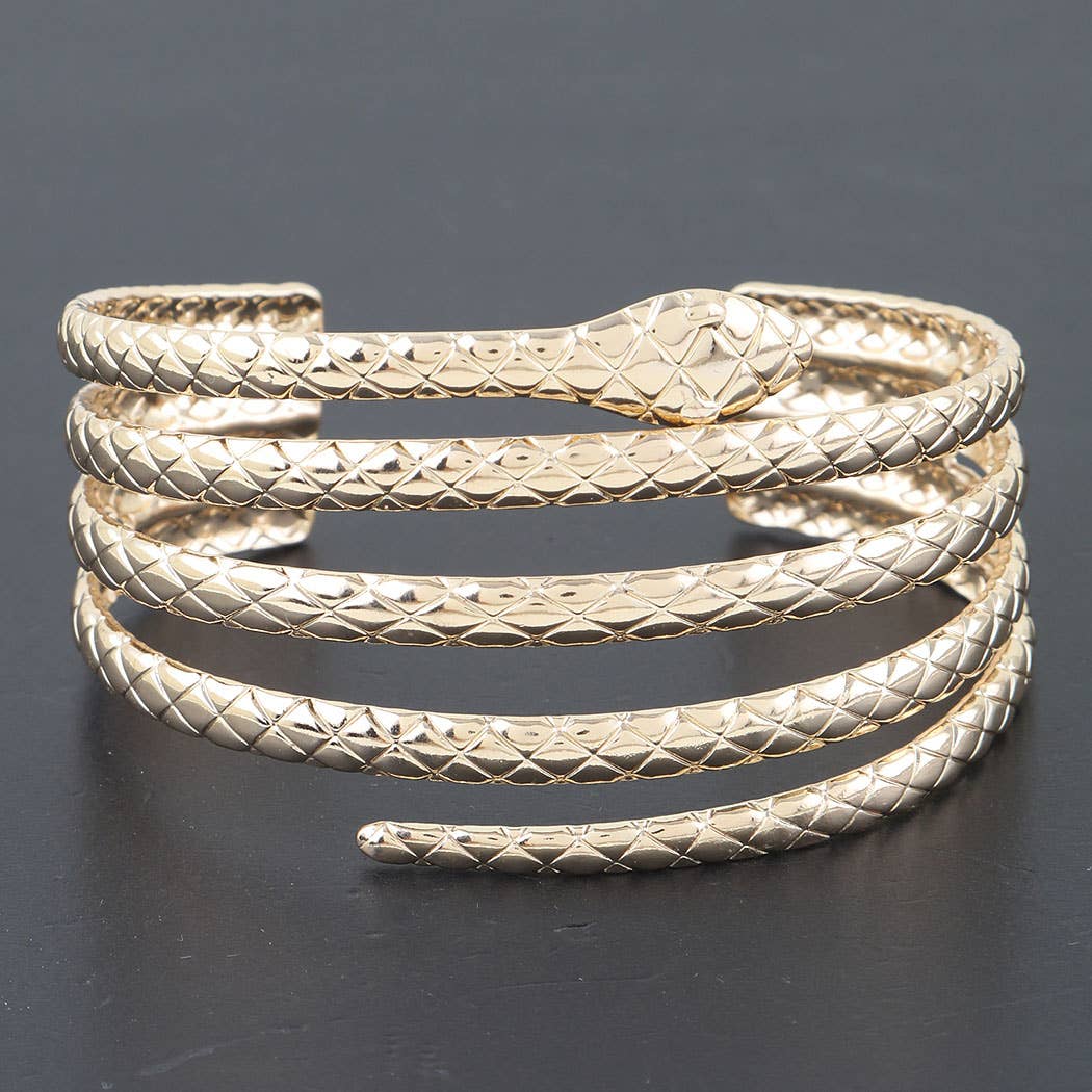 3AM BY H&D ACCESSORIES - Multi Snake Wrap Cuff Bracelet