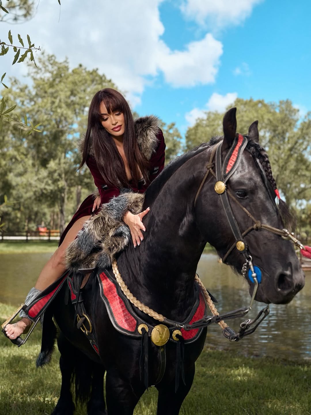 Styled Sexy Horse Rider 3pc Costume