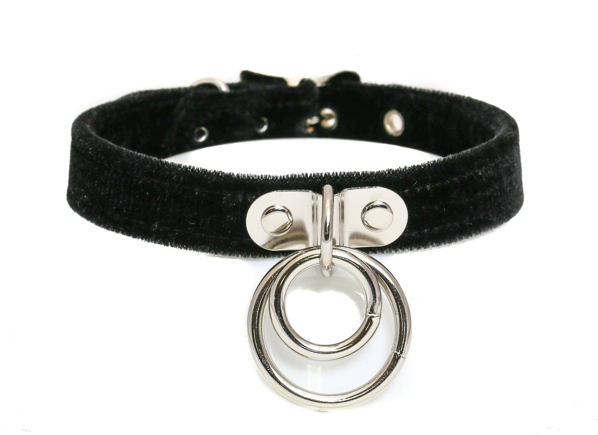 Funk Plus - FC264VELVET DOUBLE RING BONDAGE