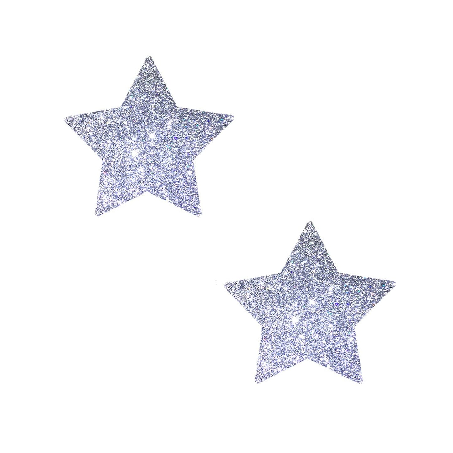 Neva Nude - Silver Pixie Dust Glitter Starry Nights Body Stickers 6PK