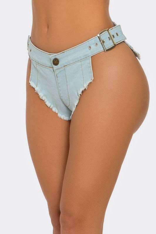 BeWicked - 2724 Cheeky Blues Shorts