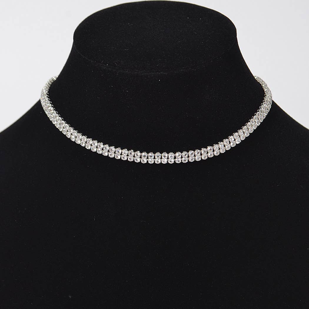 3AM BY H&D ACCESSORIES - Barbie Inspired Shiny Choker Necklace