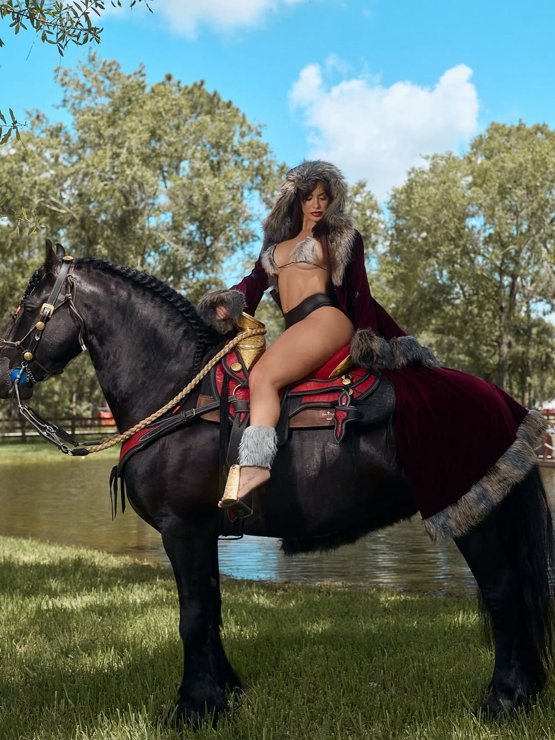 Styled Sexy Horse Rider 3pc Costume