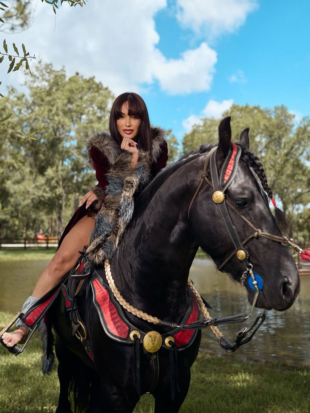 Styled Sexy Horse Rider 3pc Costume