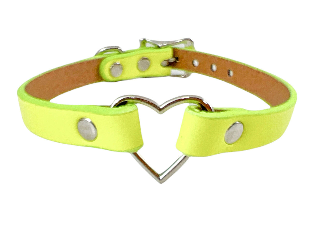 Funk Plus - FC224M SMALL HEAR SKINNY VEGAN CHOKER
