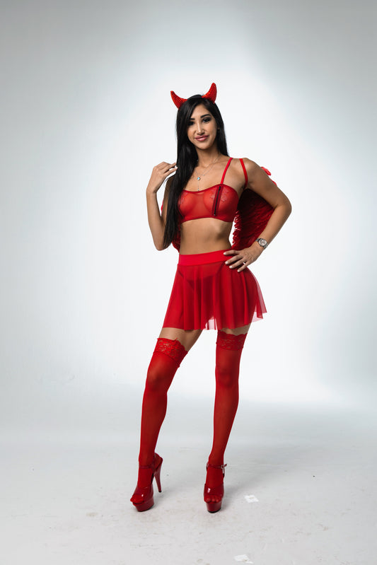 Exclusive Devilish Girl includes Wings