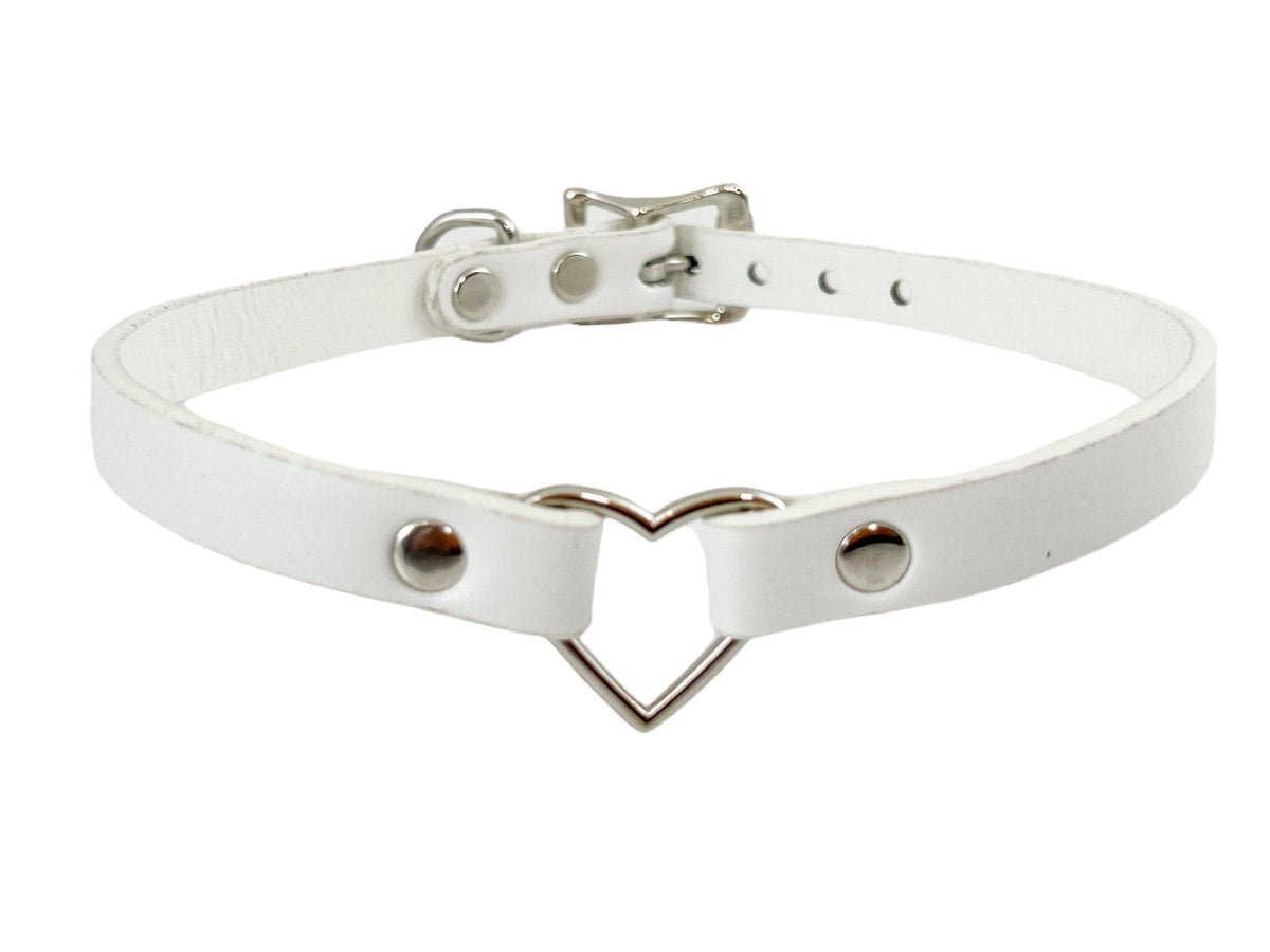 Funk Plus - FC224M SMALL HEAR SKINNY VEGAN CHOKER
