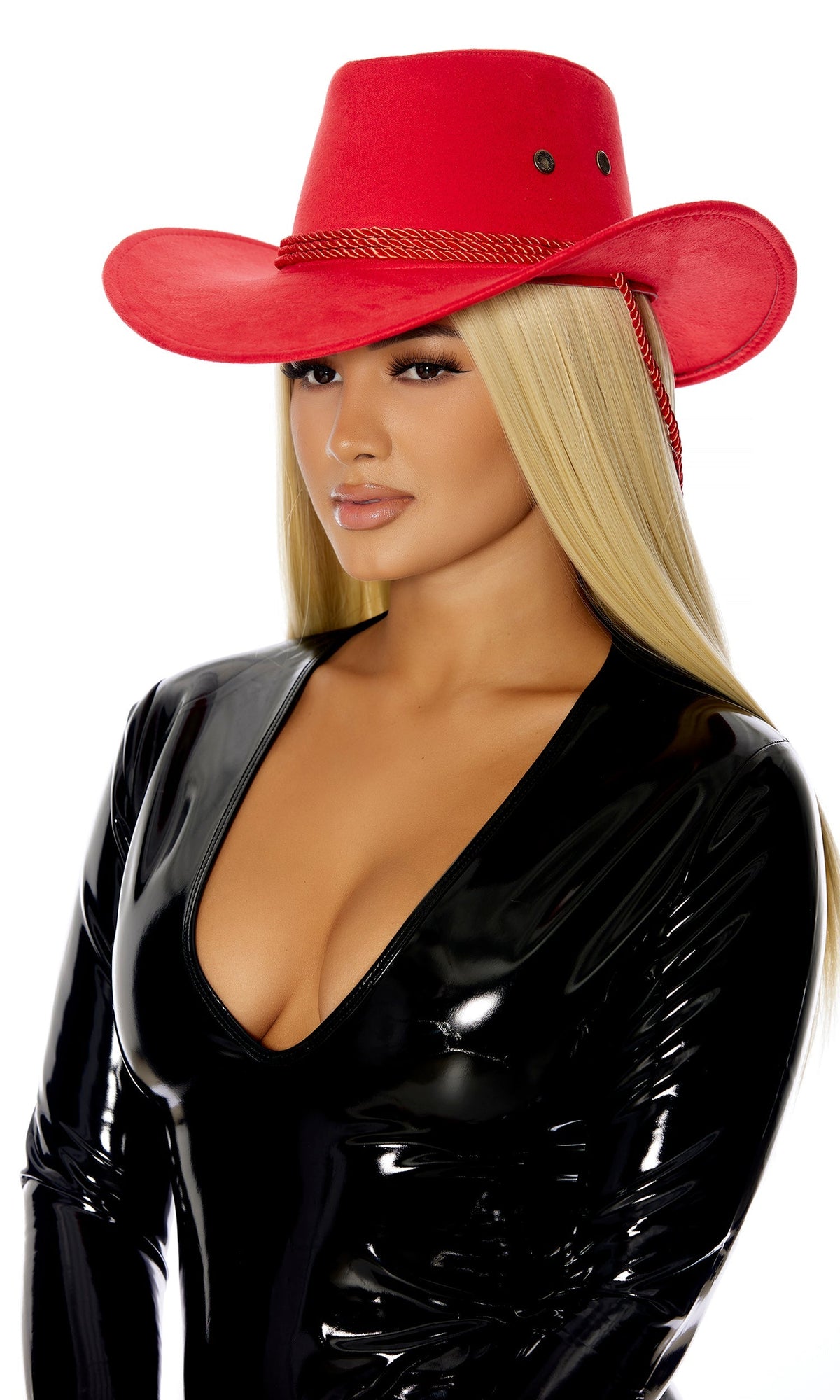 Old Town Cowboy Costume Hat - Red