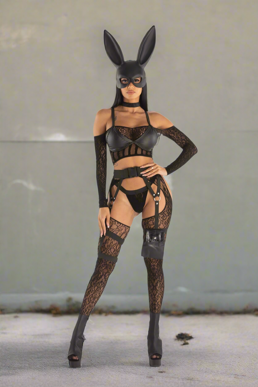Lace Bunny Costume