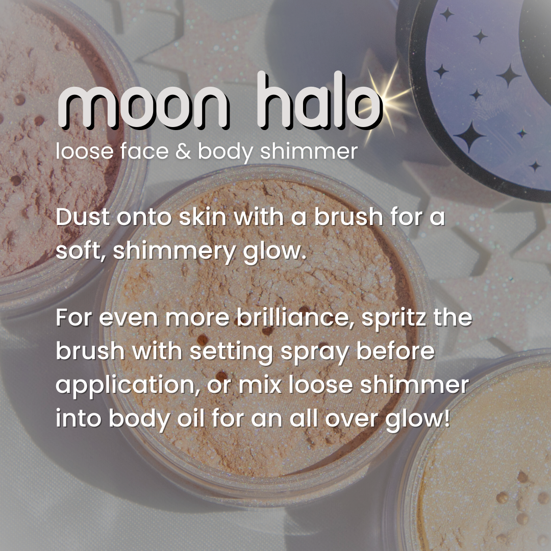 Rude Cosmetics - Moon Halo Face & Body Shimmer
