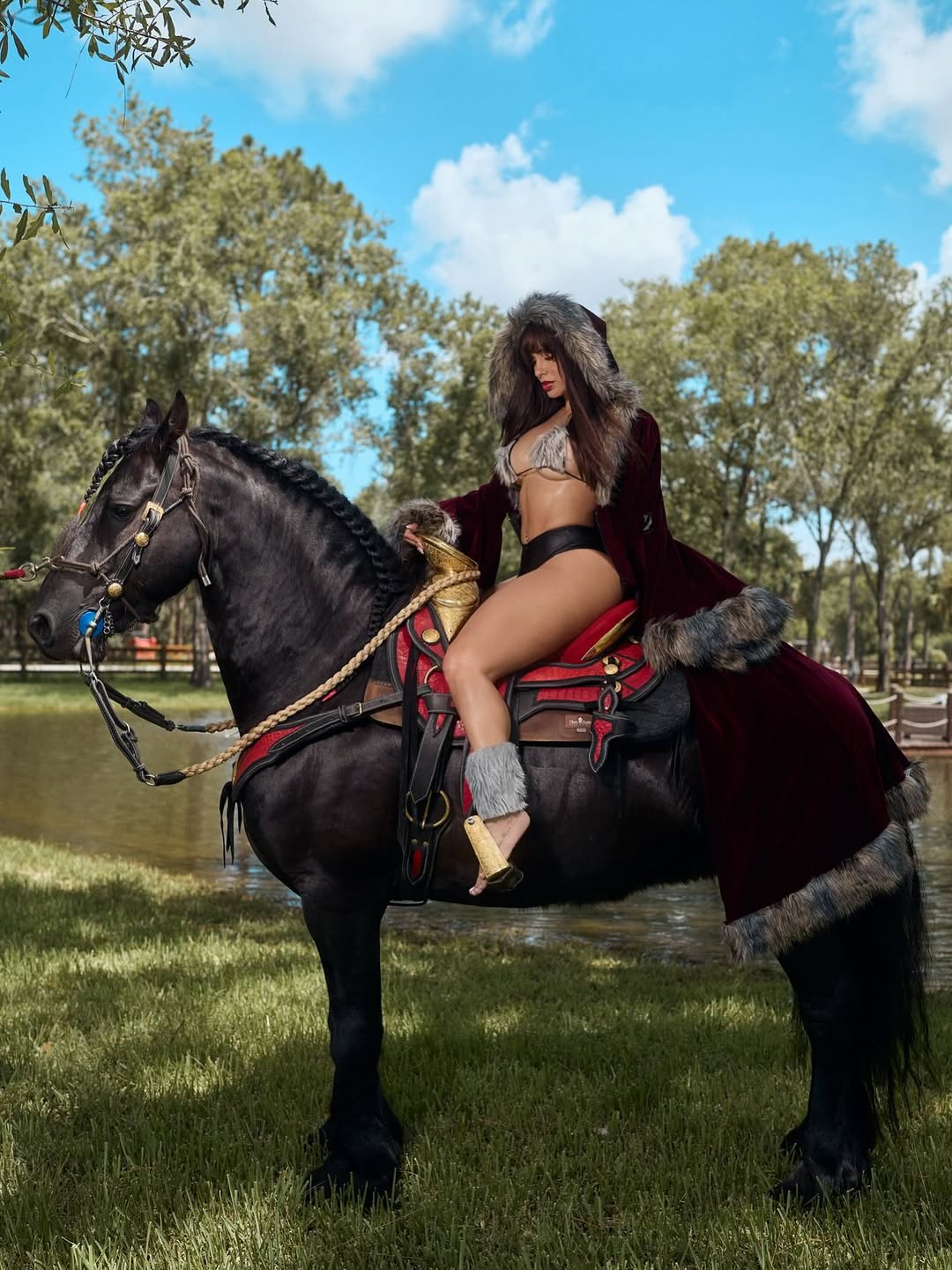Styled Sexy Horse Rider 3pc Costume