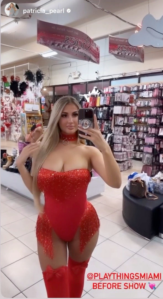 Exclusive Red Runway Angel by Playthings