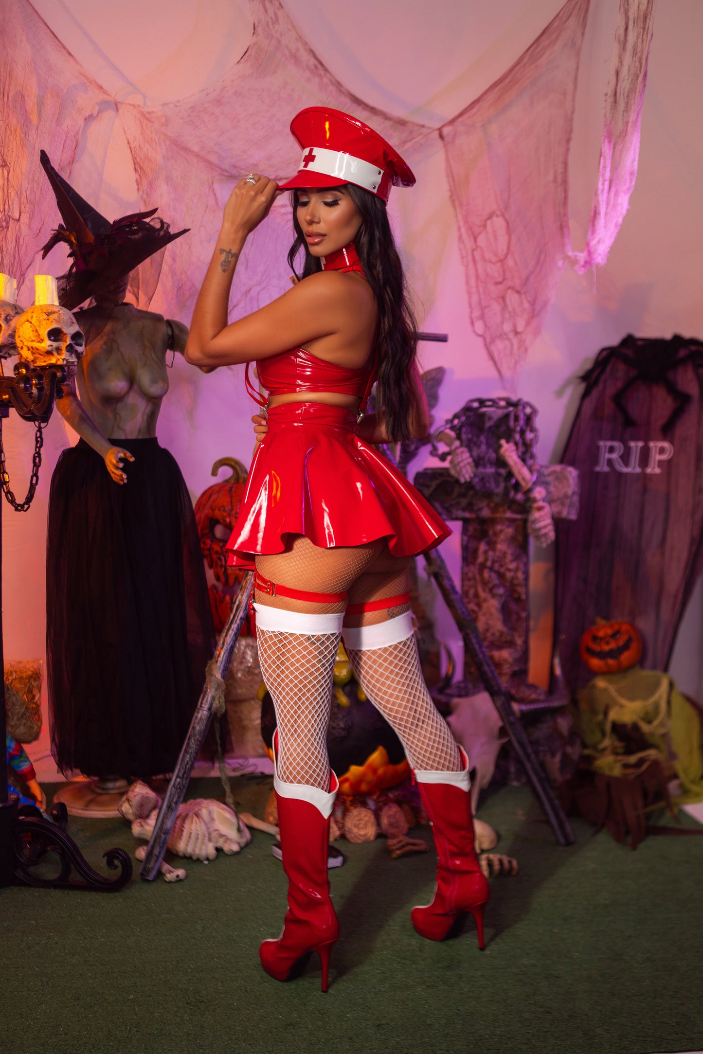 Vinyl Nurse of Love Costume