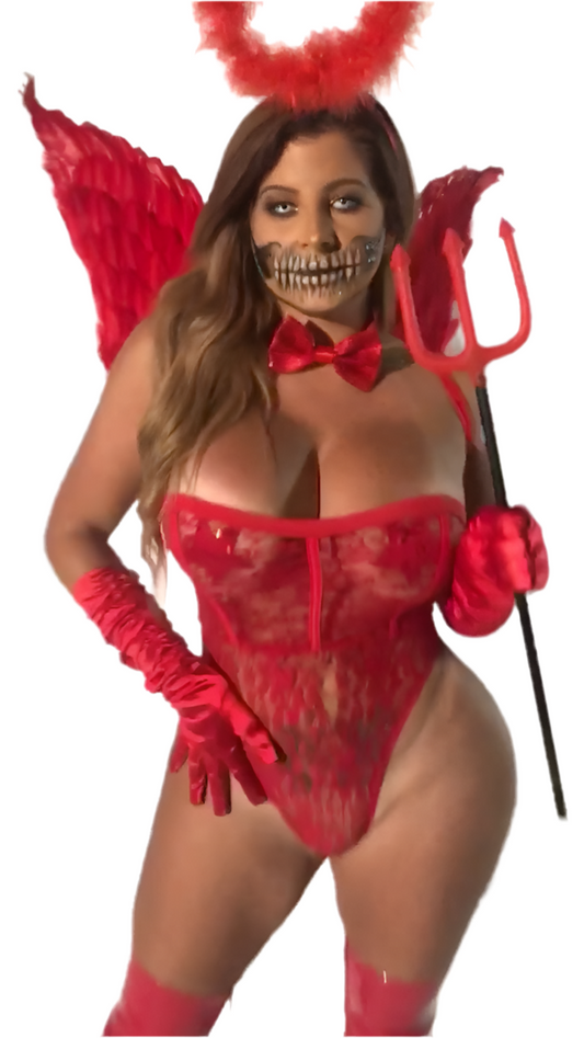 Exclusive Devilish Girl Costume By Playthings
