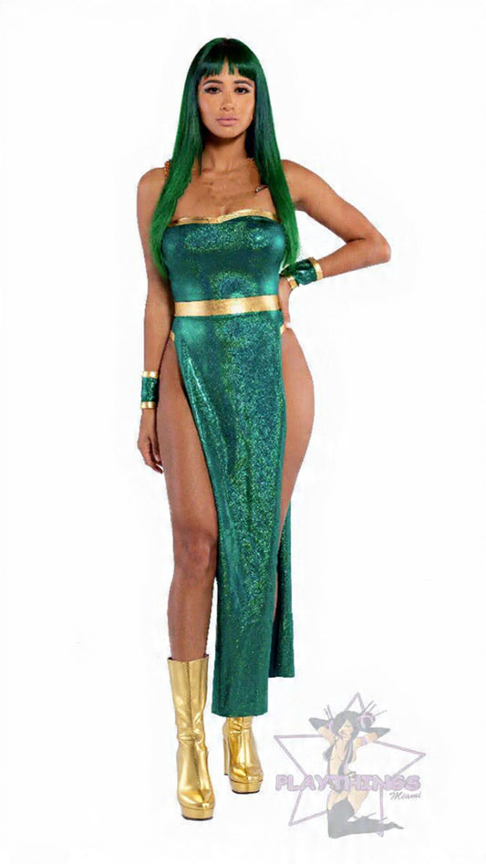 Exclusive Green Super Hero Dress