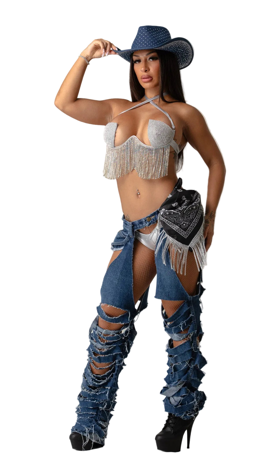 Rhinestone Rodeo Cowgirl Costume