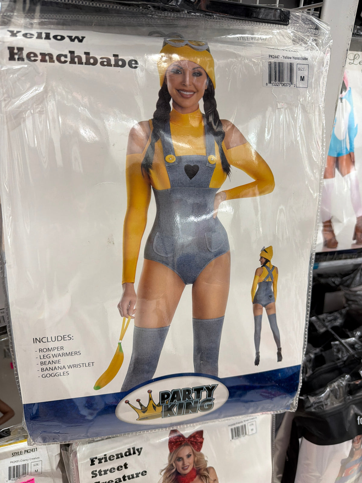 Yellow Henchbabe Banana Costume