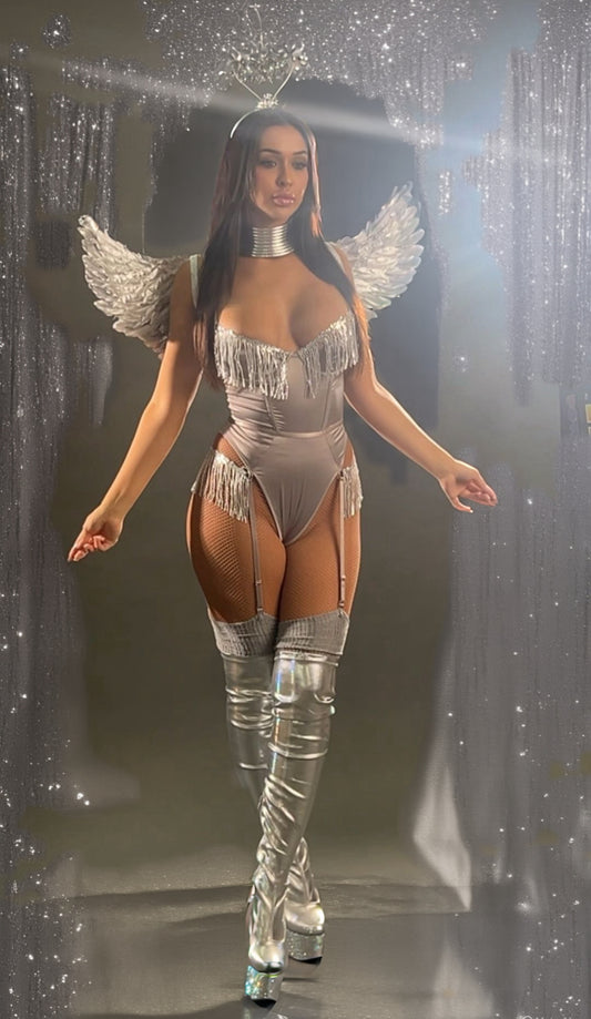 Styled Glitz Angel Wings Included