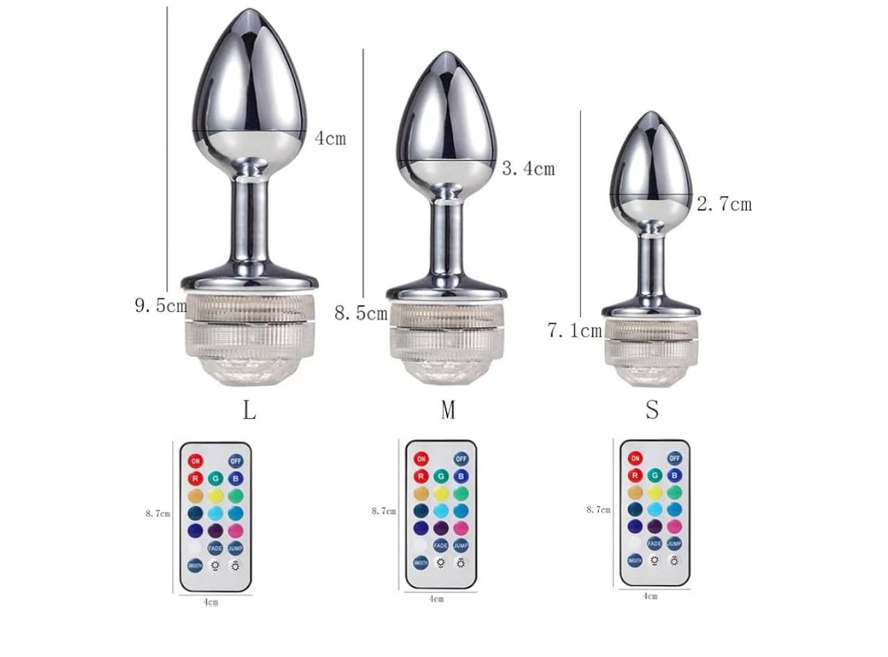 LED multiple color peach  plug